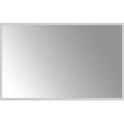 VIDAXL Specchio Da Bagno Led Trasparente 80 X 50 Cm Vetro Temperato VIDAXL Specchio Da Bagno Led Trasparente 80 X 50 Cm Vetro Temperato