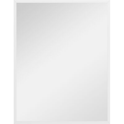 OEM Specchio Da Parete Rettangolare Con Cornice Bianca Per Bagno OEM Specchio Da Parete Rettangolare Con Cornice Bianca Per Bagno