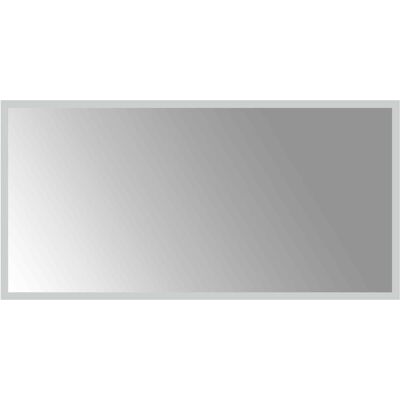 VIDAXL Specchio Da Bagno Led Trasparente 80 X 40 Cm Vetro Temperato VIDAXL Specchio Da Bagno Led Trasparente 80 X 40 Cm Vetro Temperato