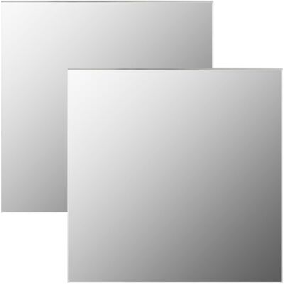 Specchio da Parete vidaXL 60x60cm Set - Decorazione in Vetro Quadrato Specchio da Parete vidaXL 60x60cm Set - Decorazione in Vetro Quadrato