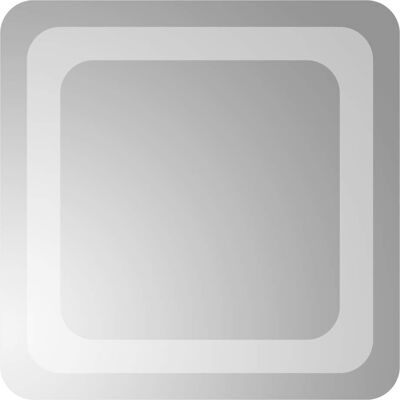 VIDAXL Specchio Da Bagno Led Trasparente 30 X 30 Cm Vetro Temperato VIDAXL Specchio Da Bagno Led Trasparente 30 X 30 Cm Vetro Temperato
