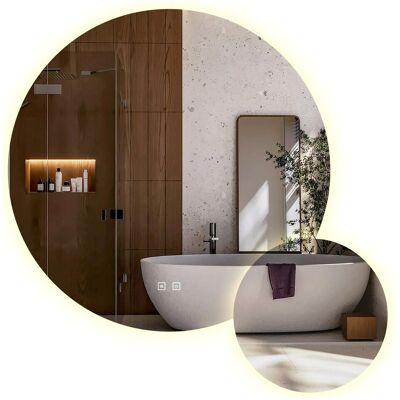 REA Specchio R-9045 Led Transparent REA Specchio R-9045 Led Transparent