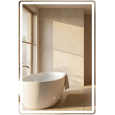 REA Specchio Marlo 80x60 Led Transparent REA Specchio Marlo 80x60 Led Transparent