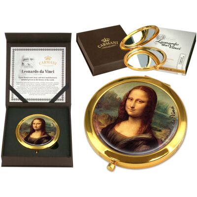 OEM Carmani, Specchio - L. Da Vinci - Gioconda (scatola Lux) OEM Carmani, Specchio - L. Da Vinci - Gioconda (scatola Lux)
