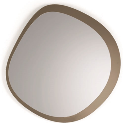 CAPODARTE - Specchio Sagomato 88x90 Cm Fill Con Cornice Bronzo CAPODARTE - Specchio Sagomato 88x90 Cm Fill Con Cornice Bronzo