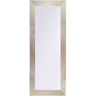 BELIANI - Specchio Da Parete In Plastica Color Oro Elegante Moderno 50 X 130 Cm Draveil BELIANI - Specchio Da Parete In Plastica Color Oro Elegante Moderno 50 X 130 Cm Draveil