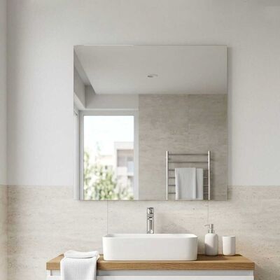 KIAMAMI VALENTINA Specchio Semplice 120x110 Bagno Filo Lucido Moderno KIAMAMI VALENTINA Specchio Semplice 120x110 Bagno Filo Lucido Moderno