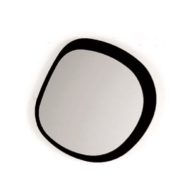 CAPODARTE - Specchio Sagomato 45x46 Cm Fill Con Cornice Nera CAPODARTE - Specchio Sagomato 45x46 Cm Fill Con Cornice Nera