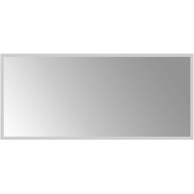 VIDAXL Specchio Da Bagno Led Trasparente 90 X 40 Cm Vetro Temperato VIDAXL Specchio Da Bagno Led Trasparente 90 X 40 Cm Vetro Temperato