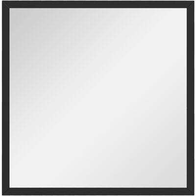 OEM Specchio Da Parete Quadrato Con Cornice Nera 50 X 50 Cm Per Soggiorno OEM Specchio Da Parete Quadrato Con Cornice Nera 50 X 50 Cm Per Soggiorno