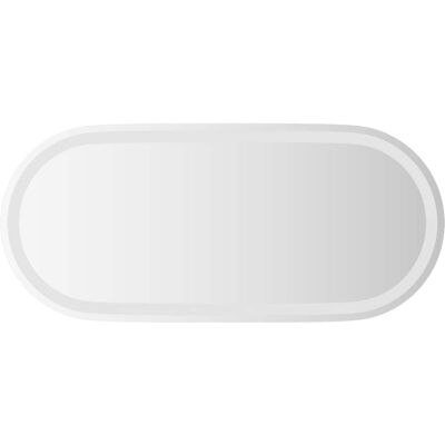 VIDAXL Specchio Da Bagno Led Trasparente 80 X 35 Cm Vetro Temperato VIDAXL Specchio Da Bagno Led Trasparente 80 X 35 Cm Vetro Temperato
