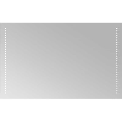VIDAXL Specchio Da Bagno Led Trasparente 80 X 50 Cm Vetro Temperato VIDAXL Specchio Da Bagno Led Trasparente 80 X 50 Cm Vetro Temperato