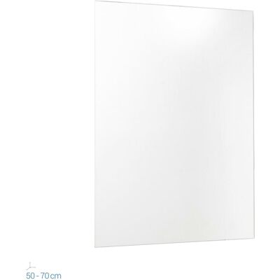 Specchio bagno rettangolare Narciso Basic - 50x70 cm Specchio bagno rettangolare Narciso Basic - 50x70 cm
