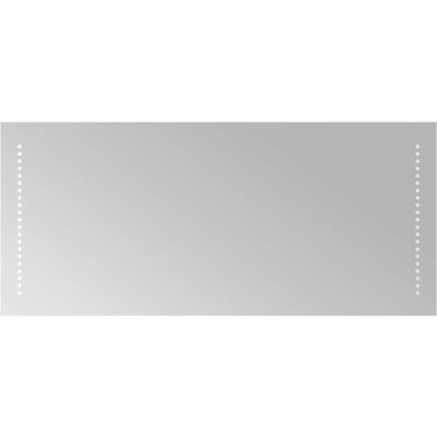 VIDAXL Specchio Da Bagno Led Trasparente 90 X 40 Cm Vetro Temperato VIDAXL Specchio Da Bagno Led Trasparente 90 X 40 Cm Vetro Temperato