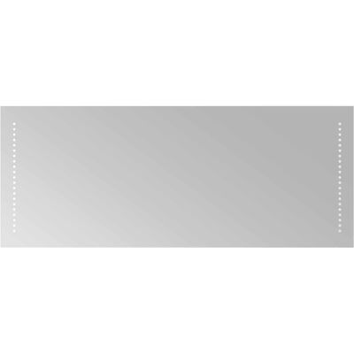 VIDAXL Specchio Da Bagno Led Trasparente 100 X 40 Cm Vetro Temperato VIDAXL Specchio Da Bagno Led Trasparente 100 X 40 Cm Vetro Temperato