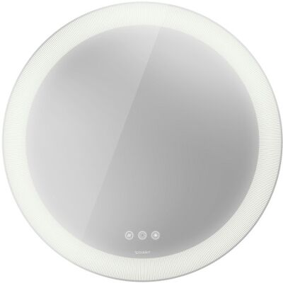 Specchio LED Circolare Bianco Opaco Duravit - Prodotto bagno Specchio LED Circolare Bianco Opaco Duravit - Prodotto bagno