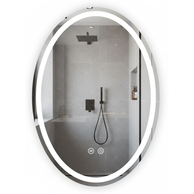 REA Specchio Marco 80x60 Led Transparent REA Specchio Marco 80x60 Led Transparent