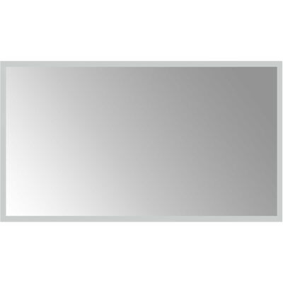 VIDAXL Specchio Da Bagno Led Trasparente 70 X 40 Cm Vetro Temperato VIDAXL Specchio Da Bagno Led Trasparente 70 X 40 Cm Vetro Temperato