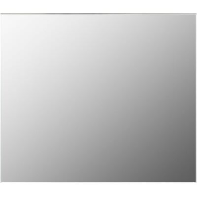 vidaXL Modello 80x60cm Specchio da Parete in Vetro - Rettangolare Senza Cornice vidaXL Modello 80x60cm Specchio da Parete in Vetro - Rettangolare Senza Cornice