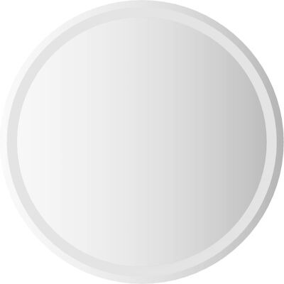 VIDAXL Specchio Da Bagno Led Trasparente Ø 70 Cm Vetro Temperato VIDAXL Specchio Da Bagno Led Trasparente Ø 70 Cm Vetro Temperato