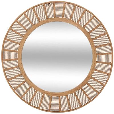 ATMOSPHERA Specchio Zelie D91cm Marrone - Créateur D'Intérieur ATMOSPHERA Specchio Zelie D91cm Marrone - Créateur D'Intérieur