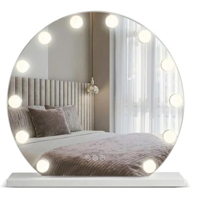 REA Specchio Hollywood White 50cm Led REA Specchio Hollywood White 50cm Led