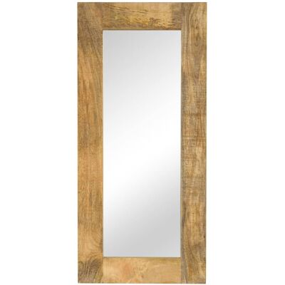 VIDAXL Specchio In Legno Massello Di Mango 50x110 Cm - VIDAXL Specchio In Legno Massello Di Mango 50x110 Cm -