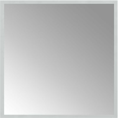 VIDAXL Specchio Da Bagno Led Trasparente 50 X 50 Cm Vetro Temperato VIDAXL Specchio Da Bagno Led Trasparente 50 X 50 Cm Vetro Temperato