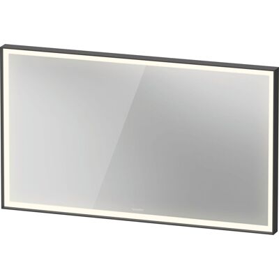 Specchio Duravit L-Cube Grafite Alluminio Opaco - Sensore, Dimmer, IP44 Specchio Duravit L-Cube Grafite Alluminio Opaco - Sensore, Dimmer, IP44