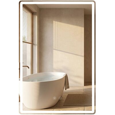 REA Specchio Marlo 70x50 Led Transparent REA Specchio Marlo 70x50 Led Transparent
