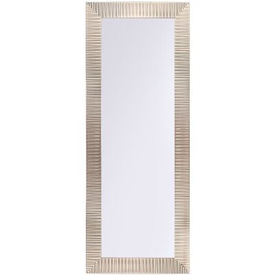 BELIANI - Specchio Da Parete In Plastica Color Oro Elegante Moderno 50 X 130 Cm Draveil BELIANI - Specchio Da Parete In Plastica Color Oro Elegante Moderno 50 X 130 Cm Draveil