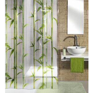 KLEINE WOLKE - 5249625305 - Tenda Per Doccia Bambù, 180 X 200 Cm, Colore: Verde Maggio KLEINE WOLKE - 5249625305 - Tenda Per Doccia Bambù, 180 X 200 Cm, Colore: Verde Maggio