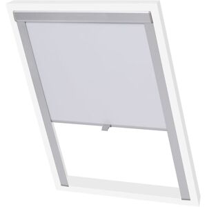 VIDAXL Tenda A Rullo Oscurante Persiana Bianca P08/408 - VIDAXL Tenda A Rullo Oscurante Persiana Bianca P08/408 -
