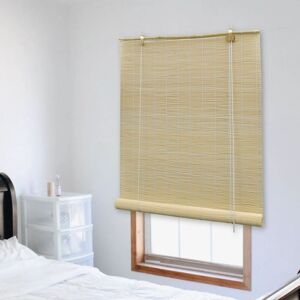 VIDAXL Tenda Avvolgibile In Bambù 150x160 Cm Naturale VIDAXL Tenda Avvolgibile In Bambù 150x160 Cm Naturale
