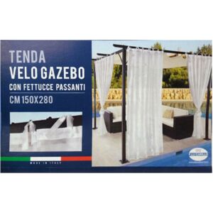 OEM Tende Gazebo Velo Cm150x280 Bianco OEM Tende Gazebo Velo Cm150x280 Bianco