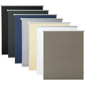 WOLTU Tenda A Rullo Oscurante Termica Isolante Finestra Porta Senza Fori Tortora 95x160 Cm - WOLTU Tenda A Rullo Oscurante Termica Isolante Finestra Porta Senza Fori Tortora 95x160 Cm -