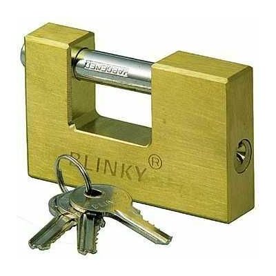 Serratura in Ottone Blinky per Tapparelle - Sistema di Sicurezza Massimo - 65 mm Serratura in Ottone Blinky per Tapparelle - Sistema di Sicurezza Massimo - 65 mm