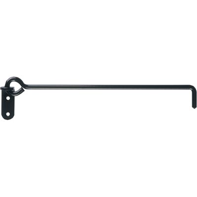 TORBEL - 8mm-400mm-aluminium - Nero - 400 mm - Hook TORBEL - 8mm-400mm-aluminium - Nero - 400 mm - Hook