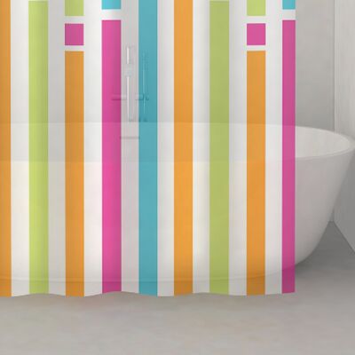 GEDY Tenda Doccia In Peva 'party' 240x200 Cm Multicolore GEDY Tenda Doccia In Peva 'party' 240x200 Cm Multicolore