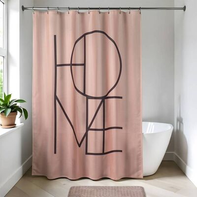 TENDANCE Tenda Da Doccia Luna2 180x200 Cm Color Rosa Cipria TENDANCE Tenda Da Doccia Luna2 180x200 Cm Color Rosa Cipria