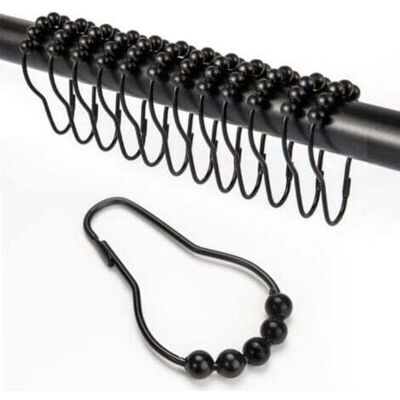 OEM Set Di 12 Ganci Per Tenda Da Doccia, Anelli Per Tenda Da Doccia Con Sistema Scorrevole, Anelli Per Asta Per Tenda Antiruggine, Anelli Per Tenda Da Doccia Per Tende Da Porta E Da Finestra OEM Set Di 12 Ganci Per Tenda Da Doccia, Anelli Per Tenda Da Doccia Con Sistema Scorrevole, Anelli Per Asta Per Tenda Antiruggine, Anelli Per Tenda Da Doccia Per Tende Da Porta E Da Finestra