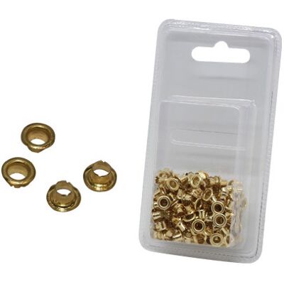 BRIXO Set Occhioli Ottonati 250 Pz. BRIXO Set Occhioli Ottonati 250 Pz.