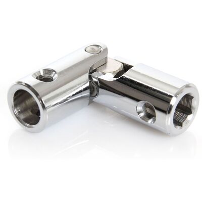 AVOSDIM Cardan Pour Volet Roulant - Sortie Hexagonale 10mm & Ronde 12mm Acier Chromé AVOSDIM Cardan Pour Volet Roulant - Sortie Hexagonale 10mm & Ronde 12mm Acier Chromé