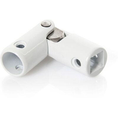 AVOSDIM Cardan Pour Volet Roulant - Sortie Carrée 8mm & Ronde 12mm Laqué Blanc AVOSDIM Cardan Pour Volet Roulant - Sortie Carrée 8mm & Ronde 12mm Laqué Blanc