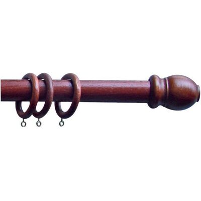 BRIXO Scorritenda In Legno A Strappo Ø Mm. 35 Bastone Per Tende Tenda Tendaggi BRIXO Scorritenda In Legno A Strappo Ø Mm. 35 Bastone Per Tende Tenda Tendaggi