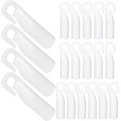 KEEMOTE 20 Pezzi Mini Bacchetta Per Tende Punta A Uncino Bacchetta Per Tende Inclinazione Manicotto Di Ricambio Connettore Riparazione Inclinazione KEEMOTE 20 Pezzi Mini Bacchetta Per Tende Punta A Uncino Bacchetta Per Tende Inclinazione Manicotto Di Ricambio Connettore Riparazione Inclinazione