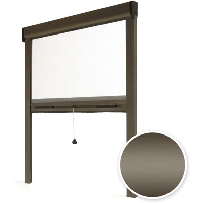AVOSDIM Zanzariera A Rullo Riducibile Luxe H160 X L150 - Bronzo AVOSDIM Zanzariera A Rullo Riducibile Luxe H160 X L150 - Bronzo
