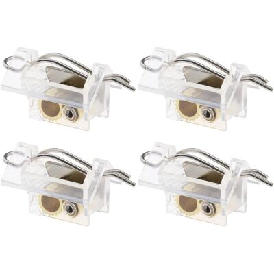 OEM 4 Pezzi Di Cordino Di Bloccaggio Per Tende Veneziane, Meccanismo Ausiliario Per Tende, Componenti Per Tende Da Finestra, Accessori Decorativi Per Mobili Di Casa, Trasparenti, 46x20x20mm OEM 4 Pezzi Di Cordino Di Bloccaggio Per Tende Veneziane, Meccanismo Ausiliario Per Tende, Componenti Per Tende Da Finestra, Accessori Decorativi Per Mobili Di Casa, Trasparenti, 46x20x20mm