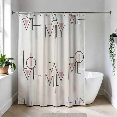 TENDANCE Tenda Da Doccia Luna1 180x180 Cm Beige TENDANCE Tenda Da Doccia Luna1 180x180 Cm Beige