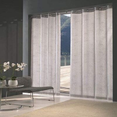 HOME COLLECTION s Tenda Zante Con Anellitortora 140x280cm HOME COLLECTION s Tenda Zante Con Anellitortora 140x280cm